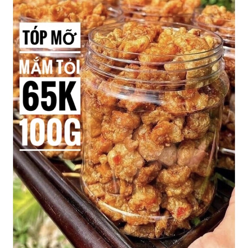 Tóp Mỡ Liền Da Rim Mắm Tỏi