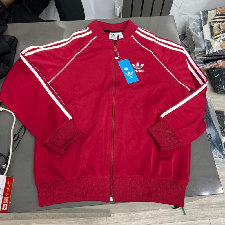 Áo khoác Adidas nam nữ viền tay logo thêu giá siêu rẻ 1285, áo khoác 3 sọc tay chống nắng