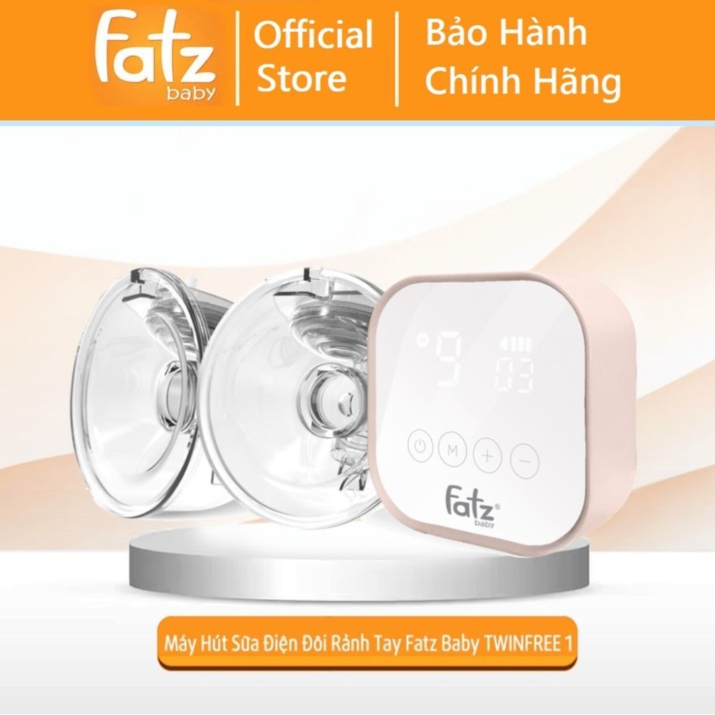 Máy hút sữa điện đôi rảnh tay Fatzbaby Twinfree 1 - FB1301TG