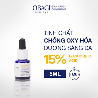  Serum chống oxy hóa, làm đều màu da chứa vitamin C Obagi Professional-C 15% - 5ml
