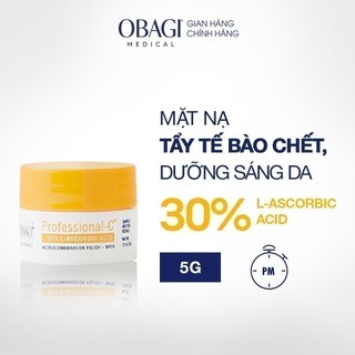  Mặt nạ tẩy tế bào chết, sáng da Obagi Professional-C Microdermabrasion Polish + Mask 5g
