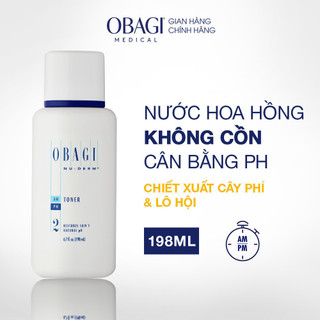  Nước cân bằng/ Nước hoa hồng Obagi Nu-Derm Toner 198ml