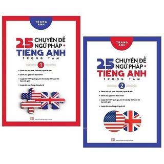 Sách - combo 25 chuyên đề ngữ pháp tiếng anh trọng tâm + tập 2