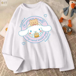 Áo Thun thu đông Gấu cinna from rộng <75kg, chất áo dày, thiết kế phong cách thời trag cá tính -DVGIT