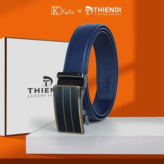Dây Nịt Nam Công Sở Cao Cấp Hàng Hiệu Kalis x Thiendi BCSA4A3 Dây Nịt Nịch Thắt Lưng Nam Trung Niên Da Bò Thật Hàng Hiệu