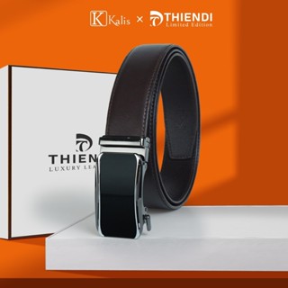 Thắt Lưng Da Nam Cao Cấp Hàng Hiệu Kalis x Thiendi BCNA2A1 Dây Nịt Nịch Thắt Lưng Nam Trung Niên Da Bò Thật Cao Cấp