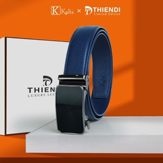 Dây Lưng Nam Cao Cấp Hàng Hiệu Kalis x Thiendi BCSA4A2 Dây Nịt Nịch Thắt Lưng Nam Trung Niên Da Bò Thật Hàng Hiệu