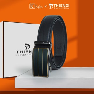 Dây Thắt Lưng Nam Cao Cấp Hàng Hiệu Kalis x Thiendi BCSA1A3 Dây Nịt Nịch Thắt Lưng Nam Trung Niên Da Bò Thật Hàng Hiệu