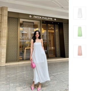 Đầm Maxi Nữ Minimalist Sleeveles , Chất Vải Thoải Mái , WDD007, SOMEHOW