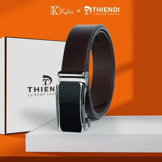 Dây Nịt Nam Cao Cấp Hàng Hiệu Kalis x Thiendi Dây Nịt Nịch Thắt Lưng Nam Trung Niên Da Bò Thật Hàng Hiệu Cao Cấp