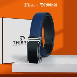 Thắt Lưng Nam Cao Cấp Hàng Hiệu Kalis x Thiendi Dây Nịt Nịch Thắt Lưng Nam Trung Niên Da Bò Thật Hàng Hiệu Cao Cấp