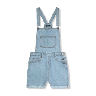  Quần Short Yếm Overall Denim  Chất Vải Jean Thoải Mái  WQS009 SOMEHOW 