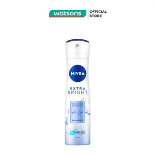 Xịt Ngăn Mùi Nivea Dưỡng Sáng Hương Gió Biển Tươi Mát Extra Bright Fresh Lavier Aqua Breeze 150ml