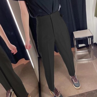 Quần nữ Baggy quần tây công sở nữ lưng cao có thun kiểu dáng hiện đại thanh lịch HH nữ