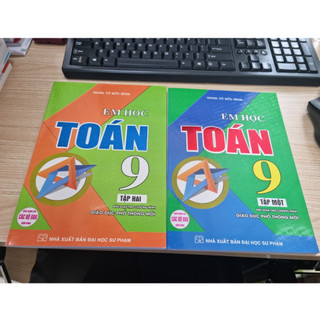 Sách - Combo Em học toán 9/1 + 9/2 biên soạn theo chương trình giáo dục phổ thông mới + HA