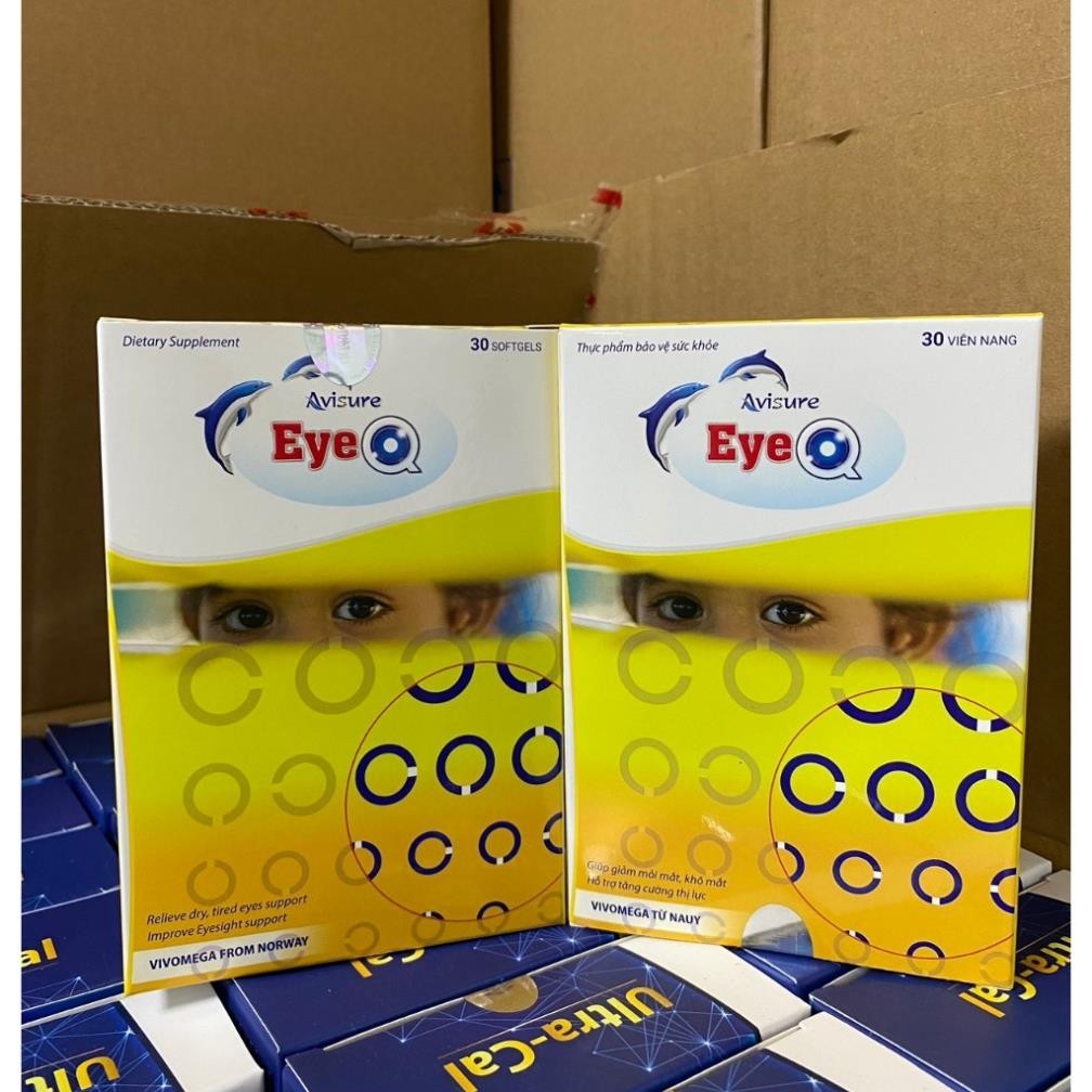 Bổ mắt Avisure EyeQ bổ sung DHA từ dầu cá Na Uy hộp 30 viên