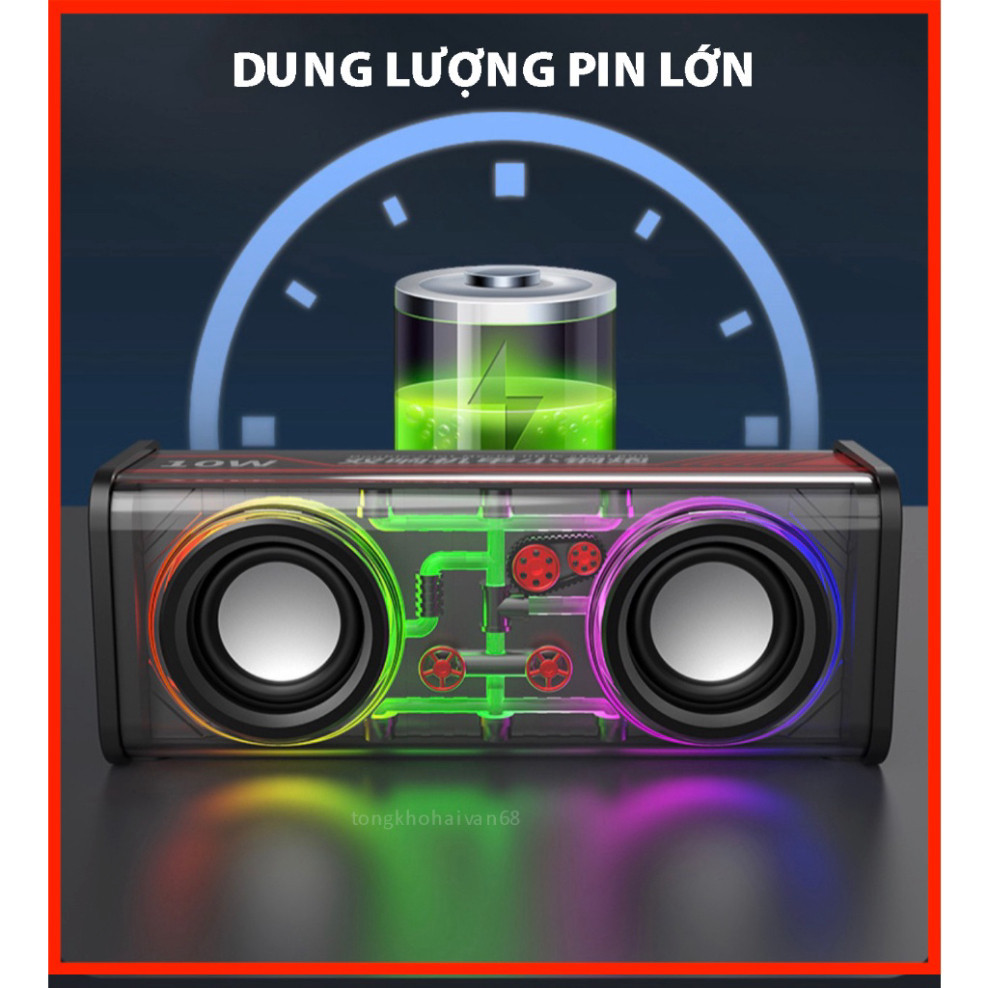 Loa bluetooth mini A88 đèn led nháy theo nhạc , công suất 10W, nghe nhạc hay, âm bass tốt -  HOT | BigBuy360 - bigbuy360.vn