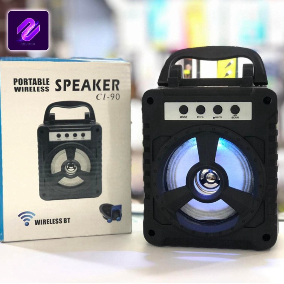 LOA BLUETOOTH MINI CL-90 LED RGB NHỎ GỌN CÓ TAY XÁCH DI CHUYỂN  LOA BỎ TÚI DỄ DÀNG LOA CL90 HOT | BigBuy360 - bigbuy360.vn