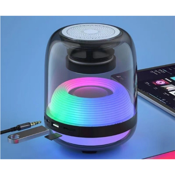 Loa Bluetooth L30- Âm Thanh Vòm 6D Supper BASS - Led Cảm Biến Theo Nhạc- Công Suất 10W- Có Khe Cắm Thẻ Nhớ | BigBuy360 - bigbuy360.vn