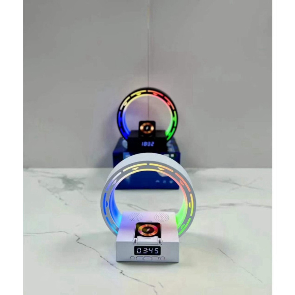 Loa Bluetooth L35, Loa Đế Sạc Không Dây, Đồng Hồ Điện Tử, Dải LED RGB, Gắn USB, Thẻ Nhớ HOT HOT HOT | BigBuy360 - bigbuy360.vn