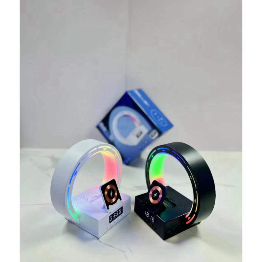 Loa Bluetooth L35, Loa Đế Sạc Không Dây, Đồng Hồ Điện Tử, Dải LED RGB, Gắn USB, Thẻ Nhớ HOT HOT HOT | BigBuy360 - bigbuy360.vn