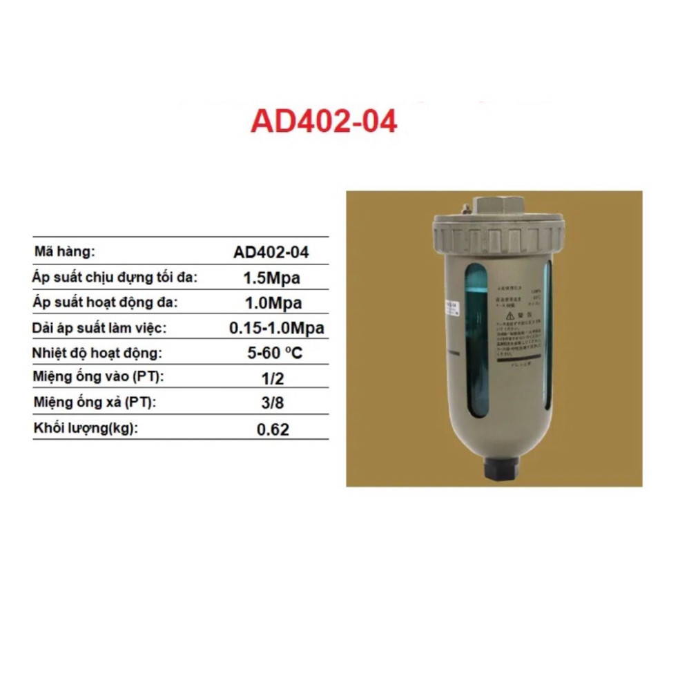 999 Lọc xã tự động AD402-04 hiệu VTPC
