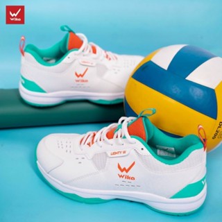  giày WiKa Maru chính hãng chuyên cầu lông ,bóng chuyền có tặng kèm tất 