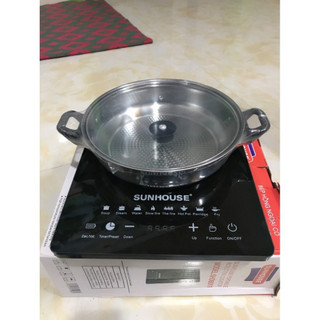 Bếp từ sunhouse thế hệ mới , bếp điện hồng ngoại cơ công suất 2200w