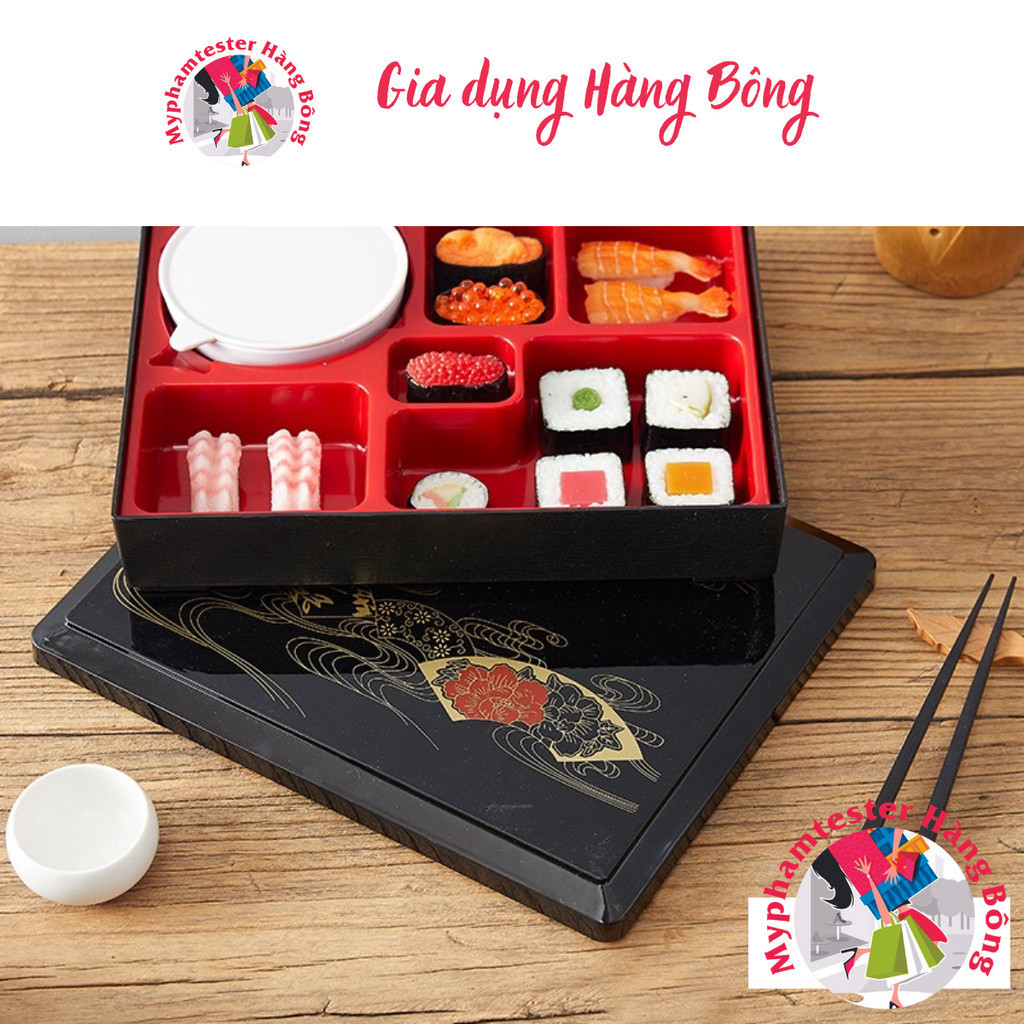 Hộp Cơm - Khay chia cơm Nhật Bản