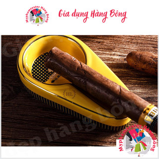 Gạt tàn cigar | gạt tàn cigar đơn 1 điếu chất liệu sứ cao cấp