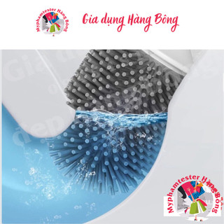 Cọ vệ sinh tròn silicon Ecoco dán tường siêu chắc