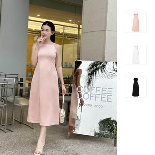 Đầm Nữ Dài Soft String Apron, Chất Vải Mango Thoải Mái, WDD042, SOMEHOW