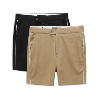 Quần short nam slim whiteline bb, chất vải cotton dệt blend thoải mái, qs0051, somehow