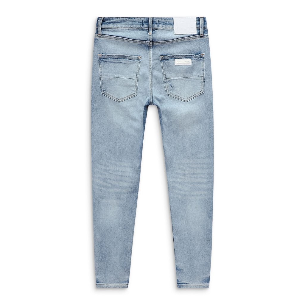 Quần Jean Nam Skinny White Label Ironic, Chất Vải Jean Cotton, QJ0058, SOMEHOW