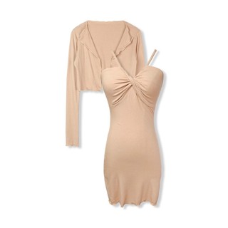 Đầm Ngắn Lounge Wear Two Pieces 