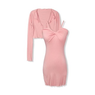 Đầm Ngắn Lounge Wear Two Pieces 