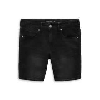 Quần short nam denim wash black, chất vải jean cotton thoải mái, qs0043, somehow
