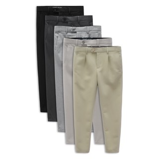 Quần tây nam standard series, chất vải cotton pha spandex thoải mái, qt001807, somehow