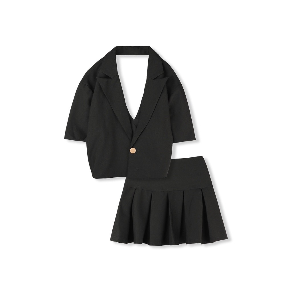 Set Nữ Inverted Triangel Back, Chất Vải Thoải Mái, WSB011, SOMEHOW