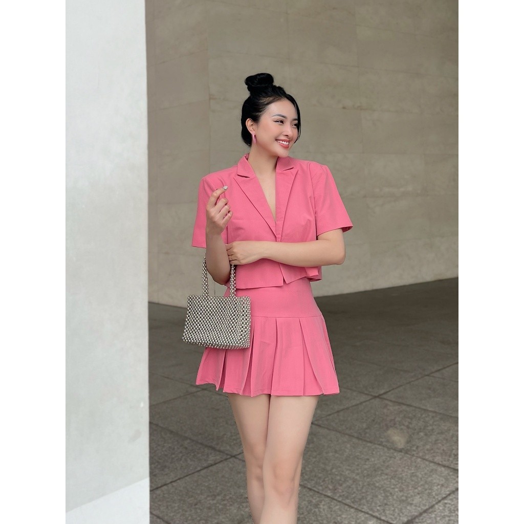 Set Nữ Inverted Triangel Back, Chất Vải Thoải Mái, WSB011, SOMEHOW