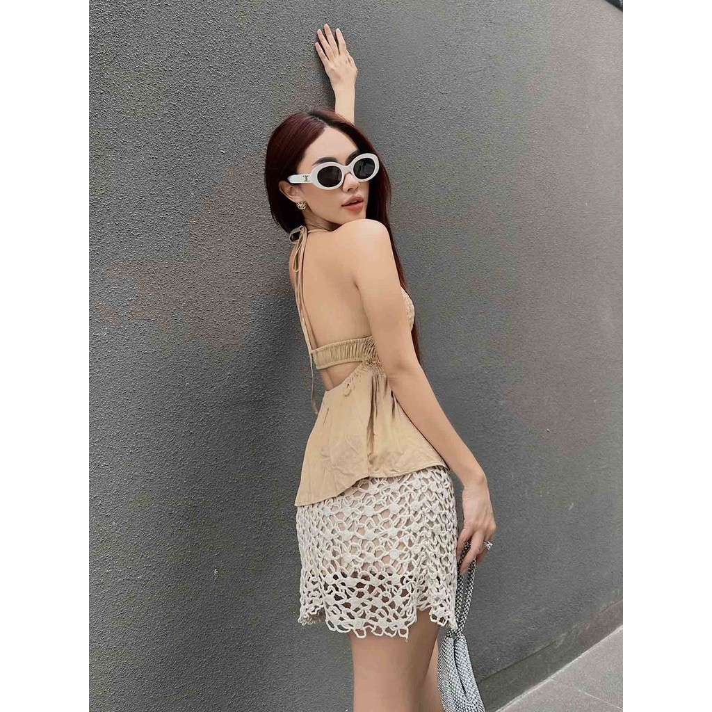 Chân Váy Nữ Lace Mini Skirt, Chất Vải Ren Cotton Thoải Mái, WCV001, SOMEHOW