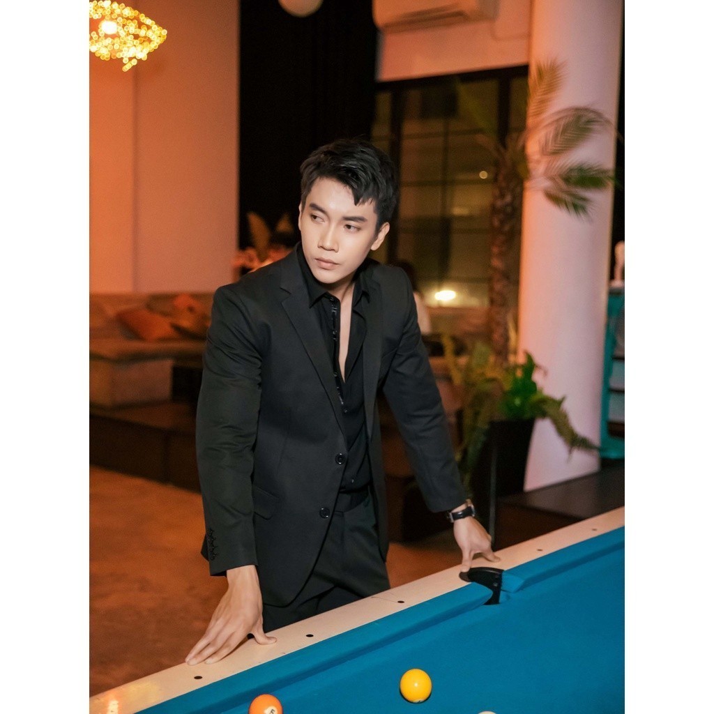 Áo Blazer Nam Casual Black Gray , Chất Vải Cotton 2 Chiều Thoải Mái , BL000013 , SOMEHOW