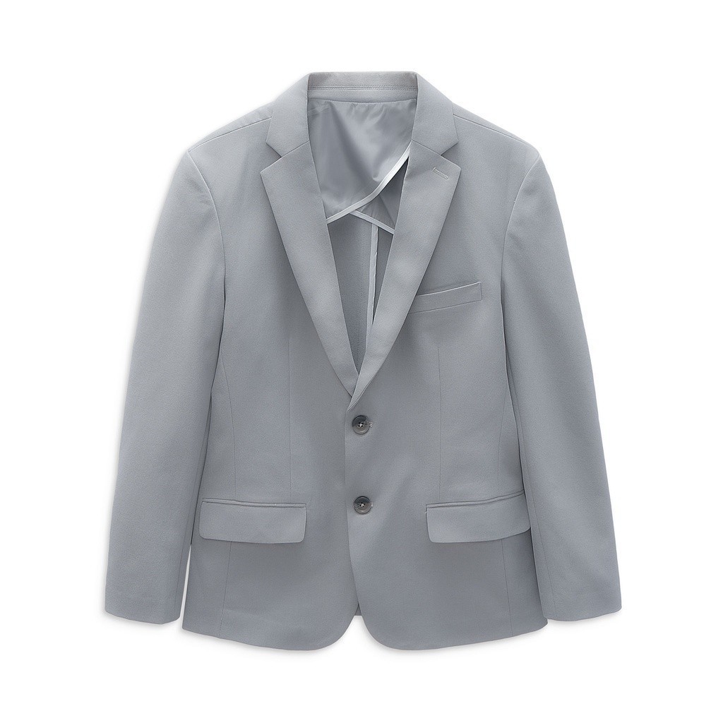 Áo Blazer Nam Casual Black Gray , Chất Vải Cotton 2 Chiều Thoải Mái , BL000013 , SOMEHOW