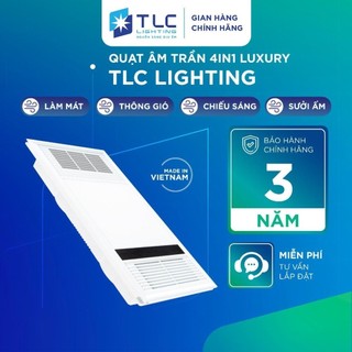  Quạt sưởi 4IN1 âm trần 600x300 Luxury Làm Mát Thông Gió Chiếu Sáng Sưởi Ấm TLC LIGHTING