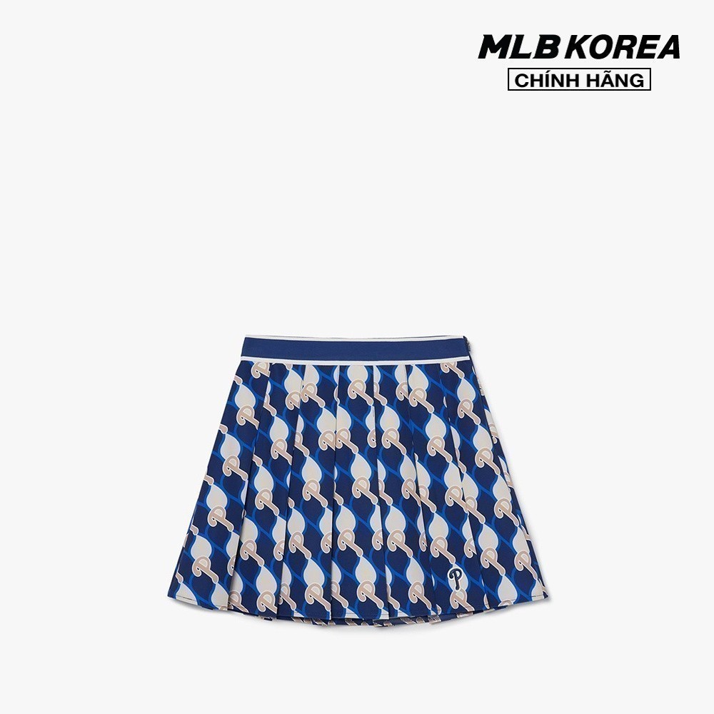 MLB - Chân váy xếp li mini Argyle Monogram 3FSKM0233-10NYL