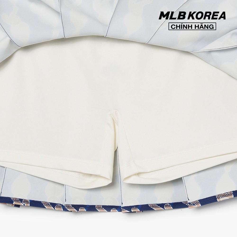 MLB - Chân váy xếp li mini Argyle Monogram 3FSKM0233-10NYL