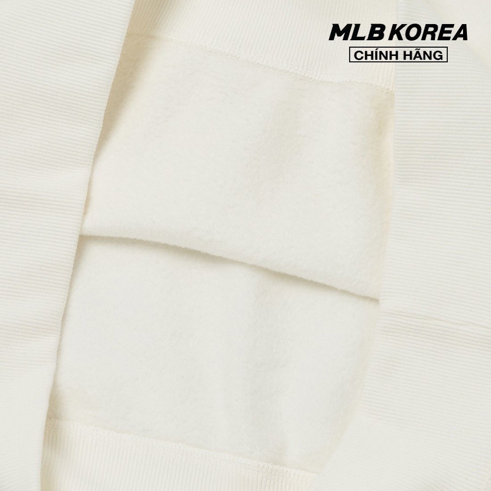 MLB - Áo sweatshirt phom suông Basic Big Logo Brushed Overfit 3AMTB0626-50IVS