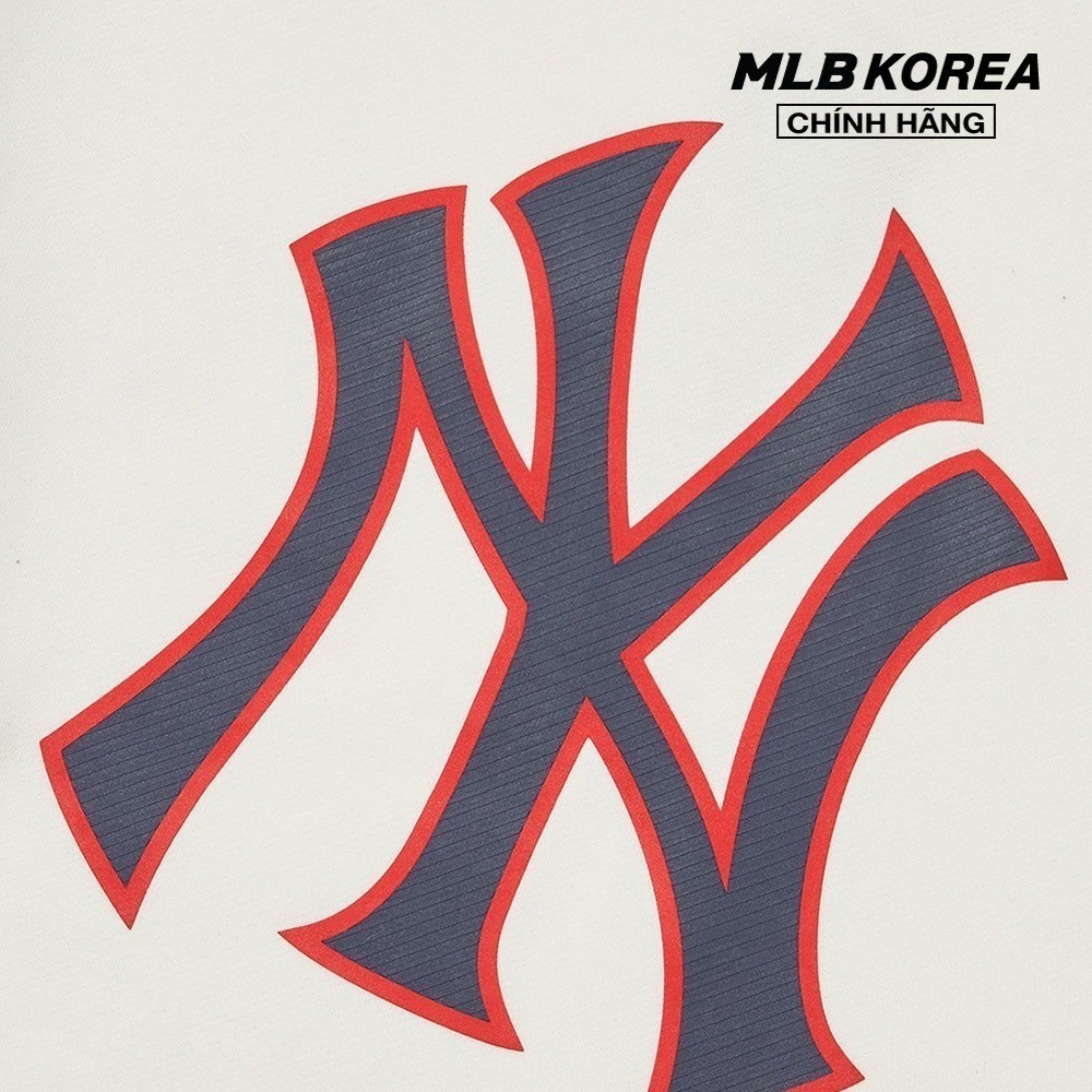 MLB - Áo sweatshirt phom suông Basic Big Logo Brushed Overfit 3AMTB0626-50IVS