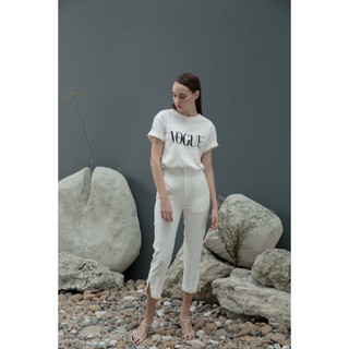 COCOSIN - Quần Côn Xẻ V Trắng