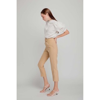 COCOSIN - Quần Côn Basic Belt Buckle Nâu